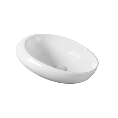 A372B Round Counter Top Art Basin Ceramic Hand Wash Lavatory Bathroom Vessel Sink