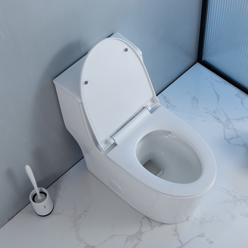 A2118 Siphonic One Piece Toilet S-Trap Ceramic Toilet with Cupc Certified