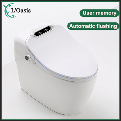 Automatic Flip Radar Flap Foot Feel Loop Bath Toilet