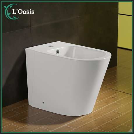 Floor Stand Mounted Ceramic Self Cleaning Bidet for Women Bathroom Sanitary Ware
