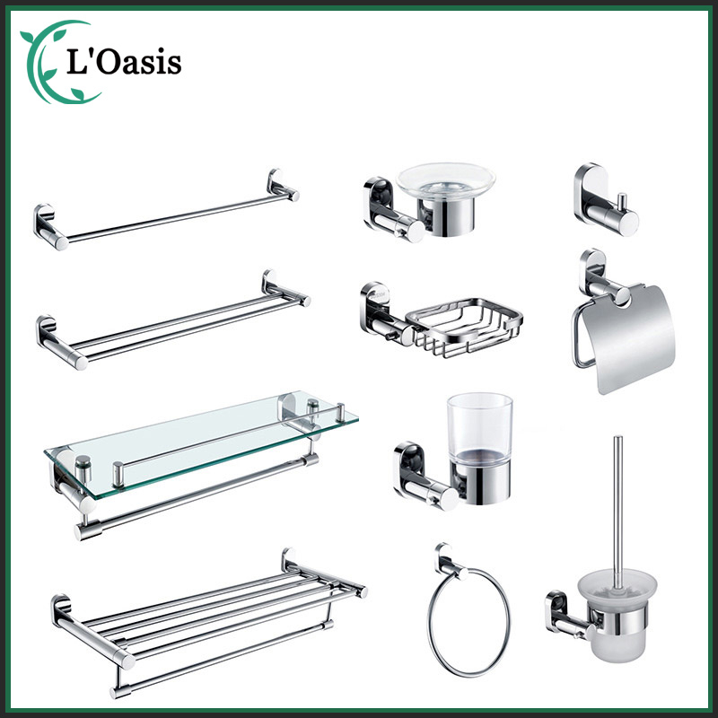 Manufacturer Bathroom Set High Quality 304 Stainless Steel Bathroom Accessories
