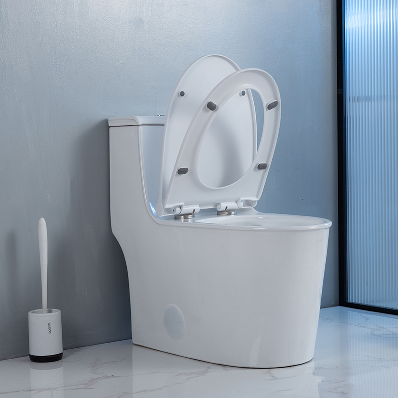 A2118 Siphonic One Piece Toilet S-Trap Ceramic Toilet with Cupc Certified