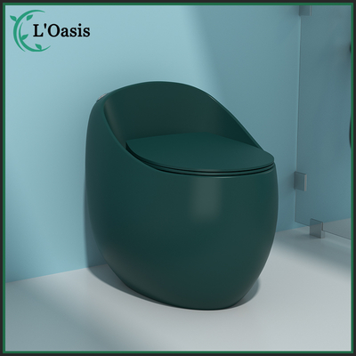 Modern Sanitary Ware Bathroom Egg Shaped Water Closet One Piece Toilet Luxury Wc Toilets