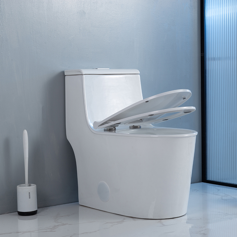 A2118 Siphonic One Piece Toilet S-Trap Ceramic Toilet with Cupc Certified